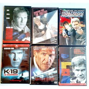 Harrison Ford DVD Bundle Set of 6 Great Movies
